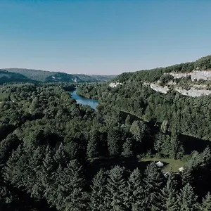 Luxe tent Lodg'Ing Nature Camp Dordogne, Lacave (Lot)
